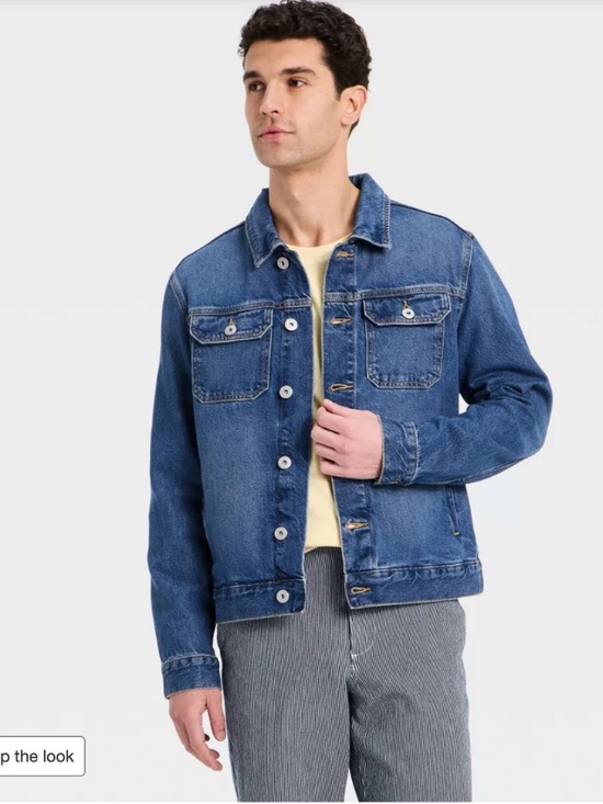 Goodfellow & Co Other - Men's Denim Jacket - Goodfellow & Co™ Mid Wash size L NWT
